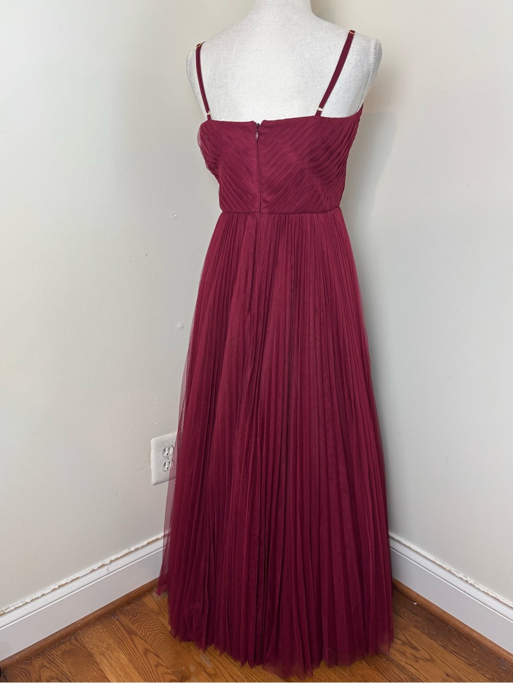 Anthropologie Hutch Virginia Sleeveless Sweetheart A-Line Maxi Dress Size 2 NWT - Picture 8 of 14